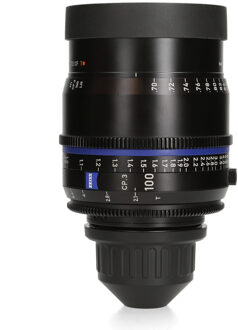 Zeiss Zeiss Compact Prime CP.3 100mm T2.1 PL-vatting