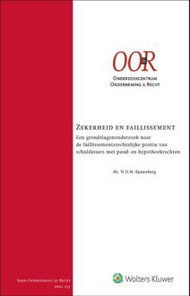 Zekerheid en faillissement -  W.D.M. Rijnenberg (ISBN: 9789013180459)