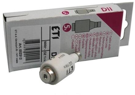 Zekering 16A - 5 stuks - 230 volt - flink (snel)