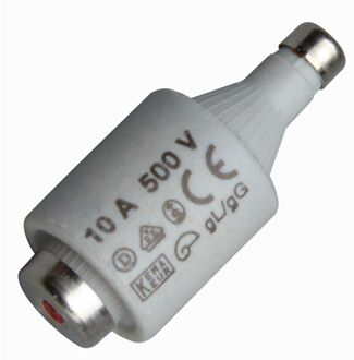 Zekering Dii 10a 5st.