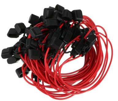 Zekeringhouder Auto Mini Blade Regenjassen 18AWG 12V/24V/32V Dc 10X Lot In-lijn Diy Automotive Goederen Auto-accessoires Auto-interieur