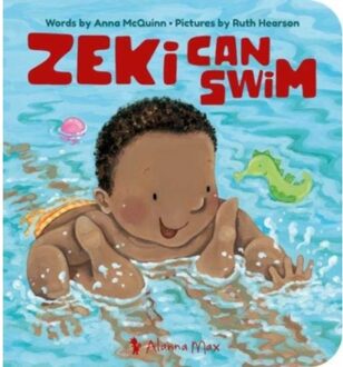 Zeki Can Swim - Zeki Books - Anna McQuinn