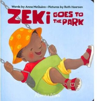 Zeki Goes To The Park - Zeki Books - Anna McQuinn