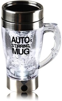 Zelf Roeren Mok Automatische Elektrische Lui Automatische Koffie Mengen Thee Mix Cup Reizen Mok Dubbele Geïsoleerde Thermische Cup
