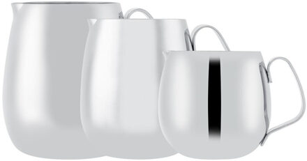 Zelf Roeren Mok Dikke Rvs Opschuimen Melk Pitcher Latte Koffie Cup Mok Kruik Reizen Koffie Mok 301-400ml