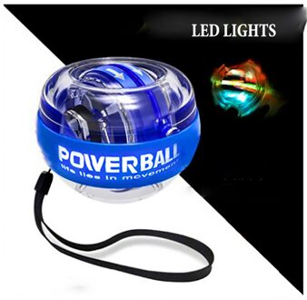 Zelf Starten Led Light Power Ball Trainer Gyroscoop Ontspannen Spinning Pols Power Hand Ballen Oefening Fitness Apparatuur