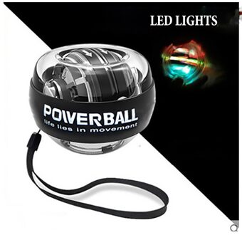 Zelf Starten Led Light Power Ball Trainer Gyroscoop Ontspannen Spinning Pols Power Hand Ballen Oefening Fitness Apparatuur