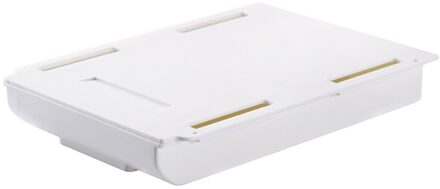 Zelf Stick Potlood Lade Bureau Tafel Opslag Lade Organizer Box Onder Bureau Stand Zelfklevende Onder-Lade Opslag doos #30 wit L