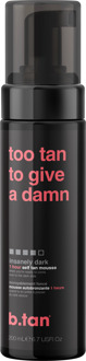 Zelfbruiner B.Tan Self Tanning Mousse Too Tan To Give A Damn 200 ml