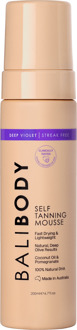 Zelfbruiner Bali Body Deep Violet Self Tanning Mousse 200 ml