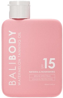 Zelfbruiner Bali Body Watermelon Tanning Oil SPF 15 100 ml