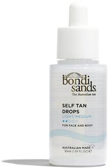 Zelfbruiner Bondi Sands Face Drops Light/Medium 30 ml