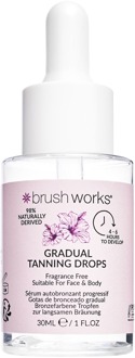 Zelfbruiner brushworks Gradual Tanning Drops 30 ml