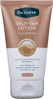Zelfbruiner Dr. Greve Self-Tan Lotion Face & Body Medium 150 ml