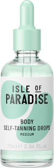 Zelfbruiner Isle Of Paradise Body Self-Tanning Drops Medium 75 ml