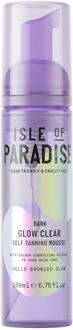 Zelfbruiner Isle Of Paradise Dark Glow Clear Self Tanning Mousse 200 ml