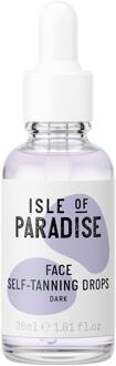 Zelfbruiner Isle Of Paradise Dark Self Tanning Drops Gezicht & Lichaam 30 ml