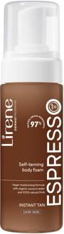 Zelfbruiner Lirene Self Tanning foam Espresso 150 ml