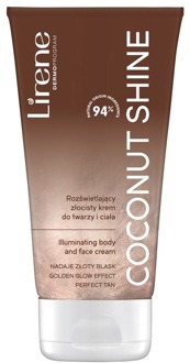 Zelfbruiner Lirene Self Tanning Illuminating Body Cream Coconut Shine 150 ml
