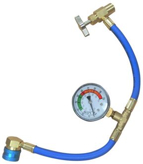 Zelfdichtende R1234yf A/C Kan Tap Lh Threads Gauge Hose Recharge Koelmiddel Ac Auto Accessoires Snelle Levering