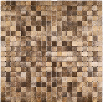 Zelfklevend Mozaïek Quadra Goud