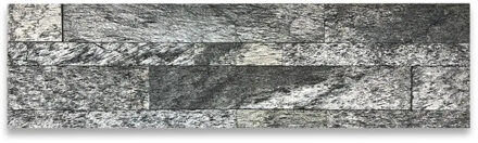 Zelfklevend Natuursteen Silver Shine 60x15cm