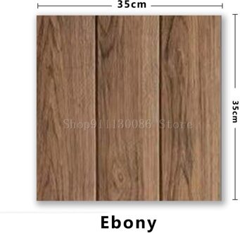 Zelfklevende 3D Baksteen Muurstickers Steen Woonkamer Decor Foam Waterdicht Panelen Wandbekleding Behang Thuis Tv Achtergrond Kid ebbehout