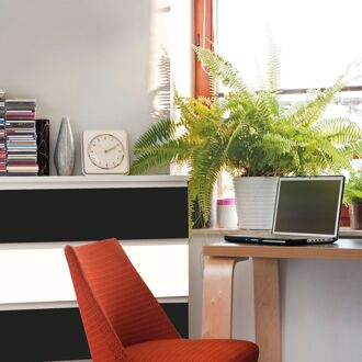 Zelfklevende Decoratiefolie Lac Zwart 67,5x200cm