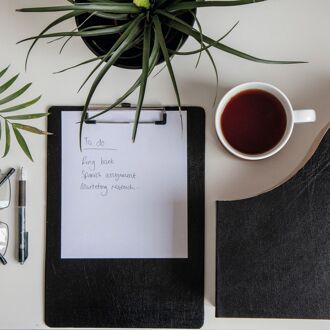 Zelfklevende Decoratiefolie Leather Zwart 45x200 Cm