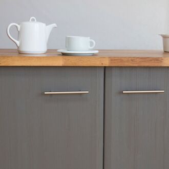 Zelfklevende Decoratiefolie Luxery Wood Donkergrijs 67,5x150 Cm