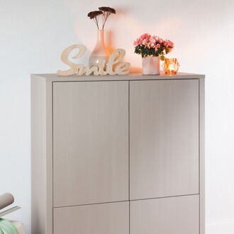 Zelfklevende Decoratiefolie Luxery Wood Grijs 67,5x150 Cm