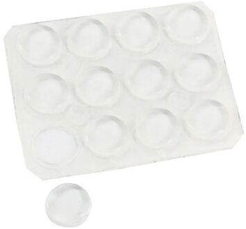 Zelfklevende Deurstop Diam. 8mm 50 Stuks