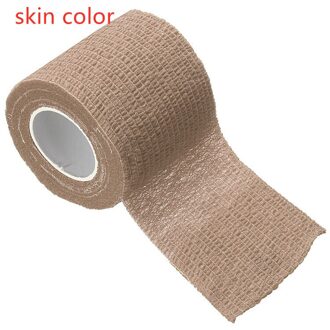 Zelfklevende Elastische Bandage Wrap Tape Kleurrijke 4.5M Hunt Vermomming Hansaplast Sport Protector Tape Voor Knie Enkel Palm zwart