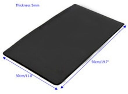 Zelfklevende Geluiddichte Schuim Accessoire Vervanging Waterdichte 30x50cm