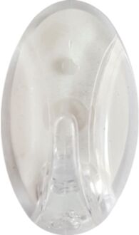 Zelfklevende Haak Qf5 Doorzichtig Kunststof 2 Stuks