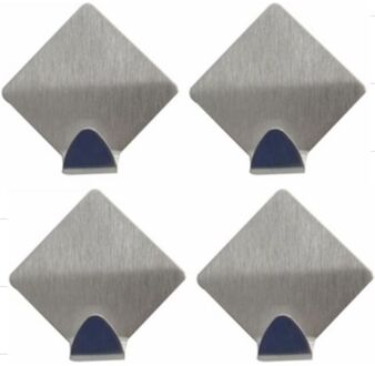 Zelfklevende Haak Roestvrij Staal 4 Stuks