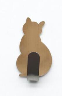 Zelfklevende Haken Kat Patroon Opslag Houder Voor Badkamer Keuken Hanger Stick Op Wall Opknoping Deur Kleren Handdoekhouders