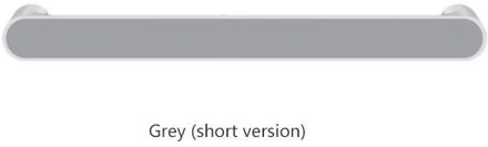 Zelfklevende Handdoek Houder Rek Wandmontage Handdoek Hanger Badkamer Handdoek Bar Plank Rolhouder Opknoping Haak Badkamer Organizer Grijs / S