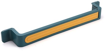 Zelfklevende Handdoek Houder Rek Wandmontage Handdoek Hanger Handdoek Bar Plank Rolhouder Opknoping Haak Keuken Badkamer Organizer blauw