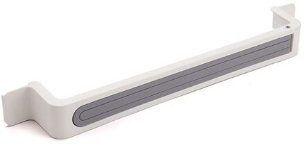 Zelfklevende Handdoek Houder Rek Wandmontage Handdoek Hanger Handdoek Bar Plank Rolhouder Opknoping Haak Keuken Badkamer Organizer wit