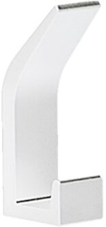 Zelfklevende Handdoek Sleutel Haak Badkamer Kleren Haak Voor Slaapkamer Robe Hook Kapstok Voor Woonkamer Keuken Accessoires A-wit 1stk