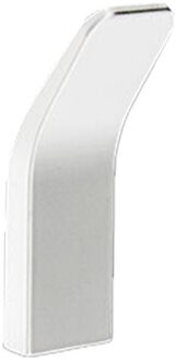 Zelfklevende Handdoek Sleutel Haak Badkamer Kleren Haak Voor Slaapkamer Robe Hook Kapstok Voor Woonkamer Keuken Accessoires B-wit 1stk