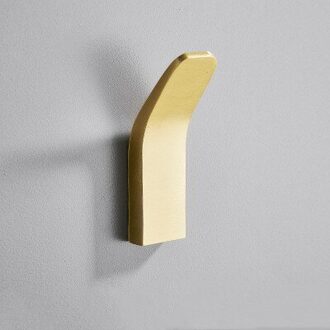 Zelfklevende Keuken Opslag Handdoek Haak Kleding Tas Hanger Haak Voor Badkamer Moderne Muur Hanger Haak Bad Accessoires Goud