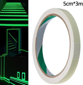 Zelfklevende Lichtgevende Tape Glow In The Dark Waterdichte Groen Licht Lichtgevende Tape Sticker Muursticker Veiligheid Film Stage tape 5CMX3M