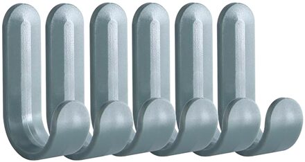 Zelfklevende Muur Hangers Handdoek Haken Plastic Deur Hangers Hoed Rekken Sleutels Hanger Muur Organizer Home Decor Sleutelhouder groen