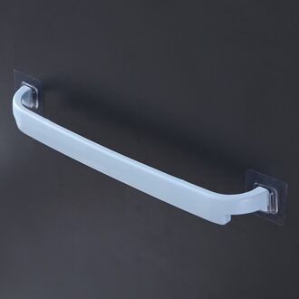 Zelfklevende Non-Perforat Handdoek Sterke Zuigkracht Rack Mount Handdoekenrek Badkamer Handdoekenrek Papierrol houder Haak Badkamer blauw