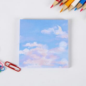 Zelfklevende Notepad Leuke Decoratie Memo Pad Planner Memoblokjes Lijm Stationair Post Het School Kantoorbenodigdheden 02232 4