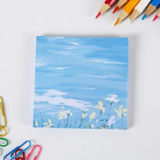 Zelfklevende Notepad Leuke Decoratie Memo Pad Planner Memoblokjes Lijm Stationair Post Het School Kantoorbenodigdheden 02232 8