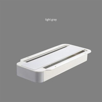 Zelfklevende Onder Bureau Lade Organizer Opbergdoos Make Organisator Desktop Briefpapier Lade Pen Houder Diversen Opbergdozen grijs