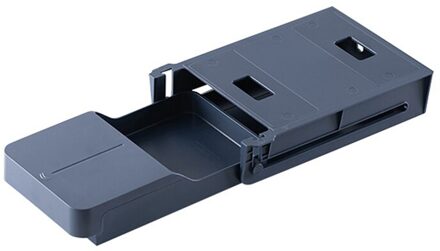 Zelfklevende Onder Bureau Lade Verborgen Desktop Sticky Lade Organizer Voor Briefpapier Potlood Toys Afstandsbediening Snelle Leveren blauw